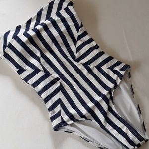 ❤ Ondademar Nautical Stripe Swimsuit